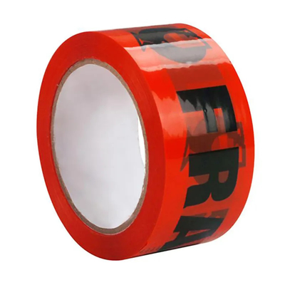 OPP, welches die klebende Cello-Tunnel-bohrwagenrolle versendet kundenspezifischen Packband Logo Printed Clear Fragile Plastics Bopp verpackt